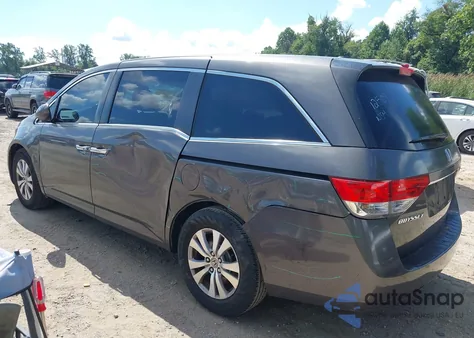 2016 Honda Odyssey Ex-L z USA, uszkodzony, nr VIN 5FNRL5H61GB003411